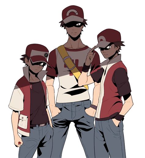 Redlhz | Pokemon manga, Pokemon trainer red, Pokemon