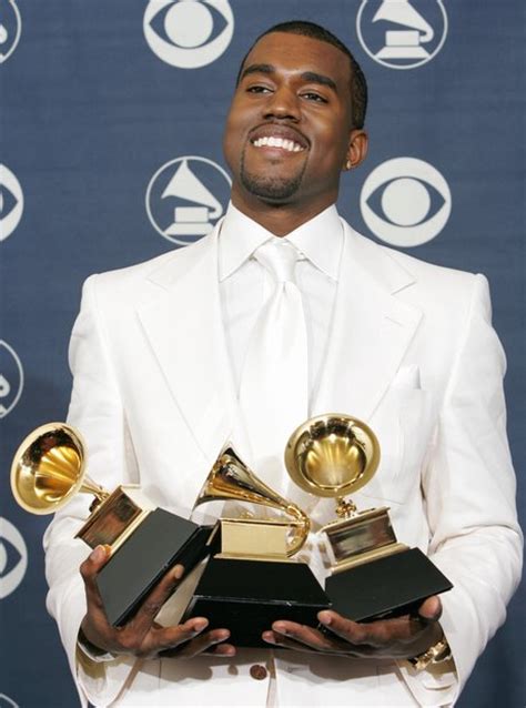 Winning the 'Best Rap Album' Grammy for 'The College Dropout'. - Kanye West's... - Capital XTRA