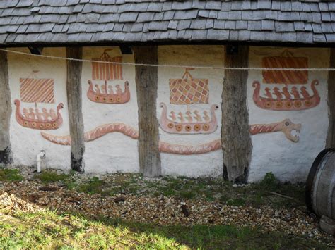 Viking longhouse wall design. by Iglybo on DeviantArt