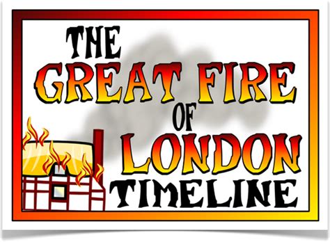 The Great Fire of London Timeline - Treetop Displays - EYFS, KS1, KS2 ...