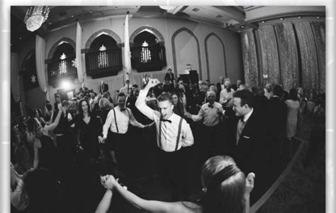 crowd dancing wedding - Bentley Boys