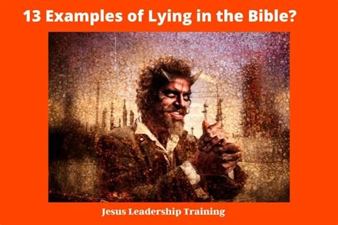 13 Examples: Who Lied in the Bible (2024)| 🤥