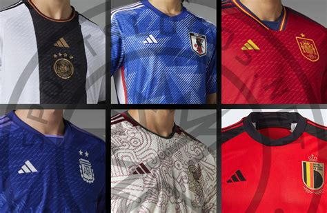 Adidas Releases Slew of New National Team Kits Ahead of 2022 World Cup