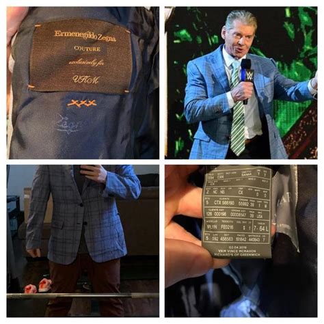 Vince McMahon custom jacket bought at thrift store by fan - Gerweck.net