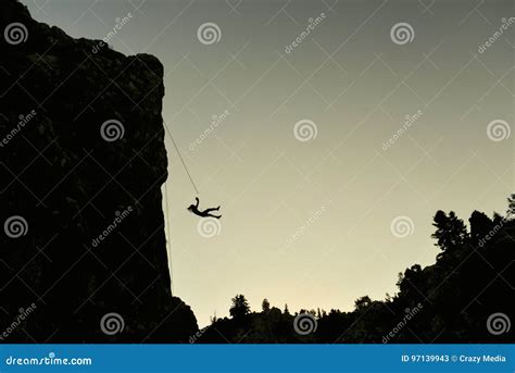 Rock climbing accident stock image. Image of durability - 97139943