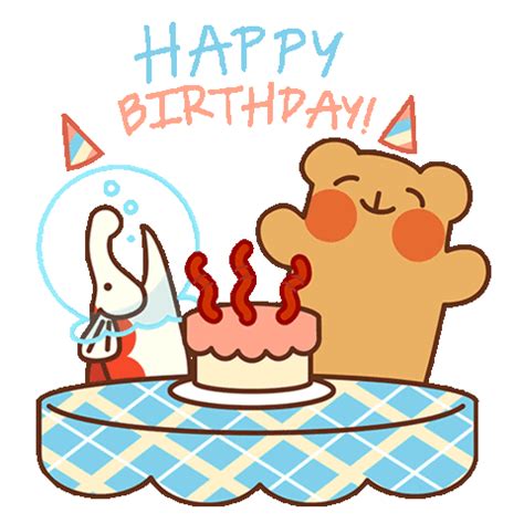 Hbd Bday Sticker - Hbd Bday Birthday cakes - Discover & Share GIFs