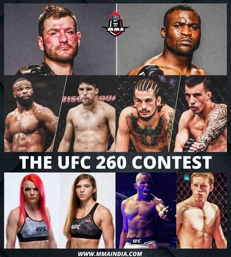 THE UFC 260 CONTEST | MMA INDIA SHOW