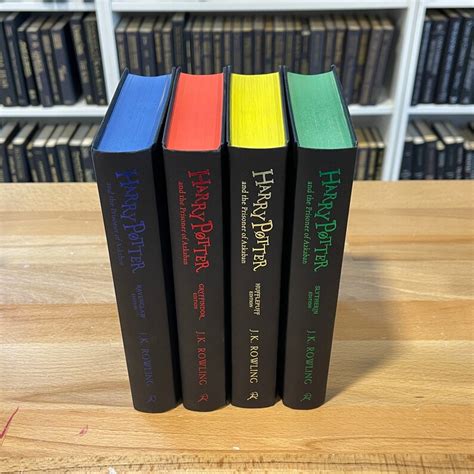 Harry Potter 4 Books Set Harry Potter and the Prisoner of | Etsy