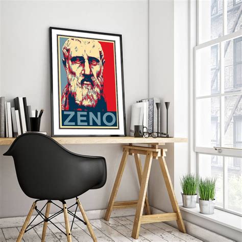 Zeno of Citium Original Art Print Photo Poster Gift Hope - Etsy