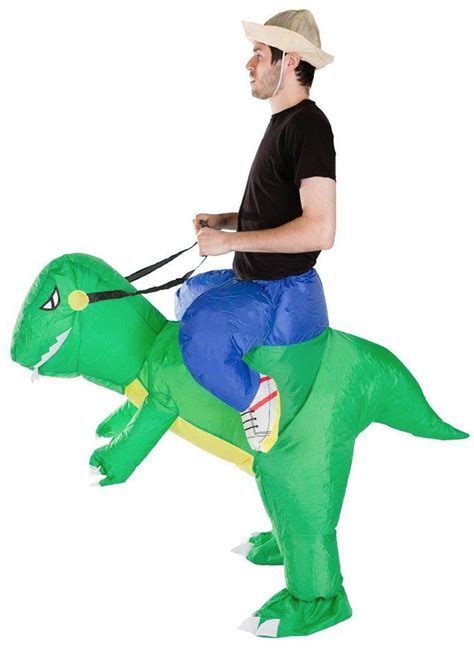 Inflatable Dinosaur Costume Adult — Party Britain