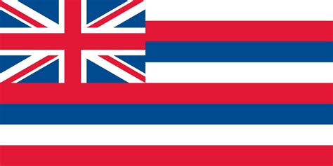 Hawaii officially flag 2641516 Vector Art at Vecteezy