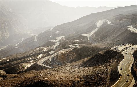 Jebel Jais road in UAE Photograph by Alexey Stiop - Pixels