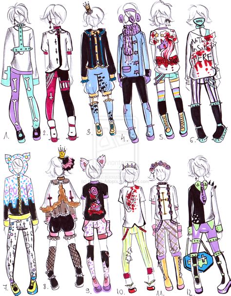 Anime Male Outfit Ideas