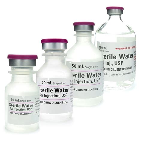 Water For Injection, SDV | McGuff Medical Products