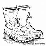 Rain Boots Coloring Pages  Free & Printable sketch template