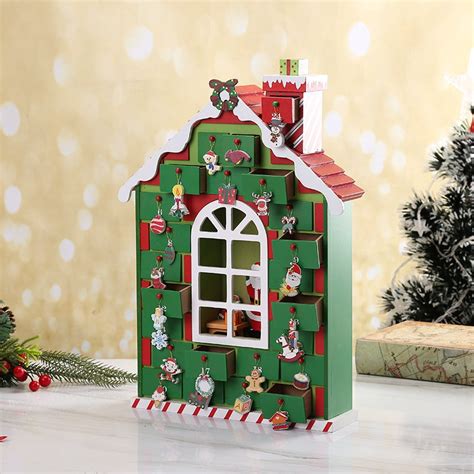 Factory 44cm Christmas desktop decoration Wood Creative House