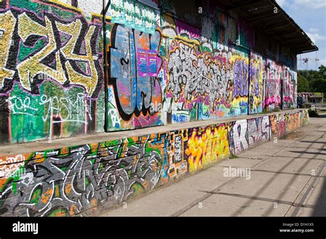 Typical Graffiti in Berlin Friedrichshain, Germany Stock Photo - Alamy