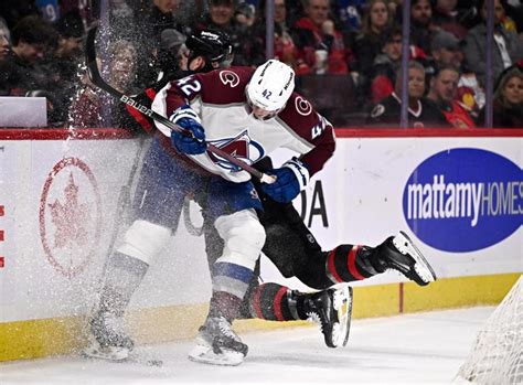 Mikko Rantanen makes pair of goals as Avalanche pull comeback win over Senators