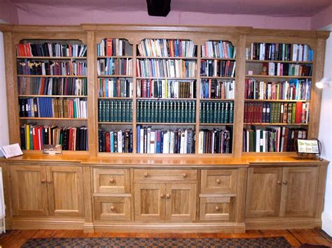 Classic Oak Bookcase - Mark Butterfield Furniture