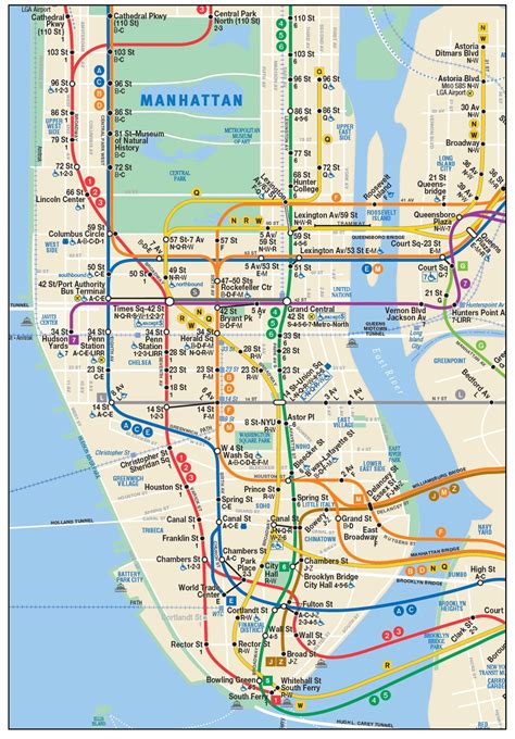 Updated Mta Subway Map - Floris Anestassia