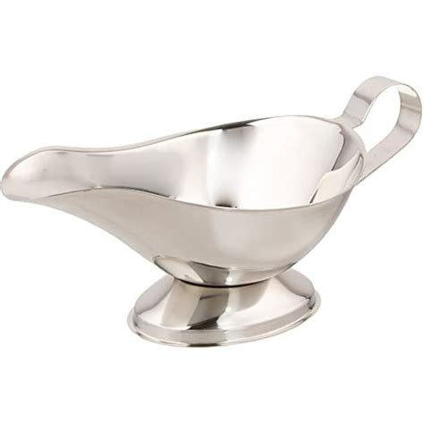 Gravy Boat, Stainless Steel, 16 Oz, Silver - Walmart.com - Walmart.com