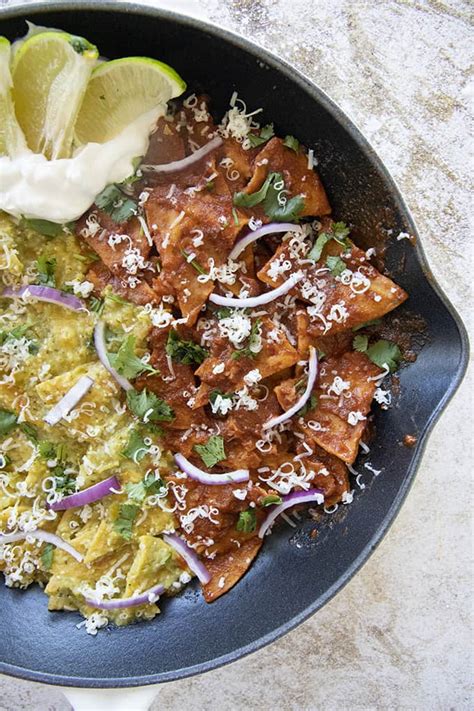 Chilaquiles Rojos Simple Recipe | Dandk Organizer