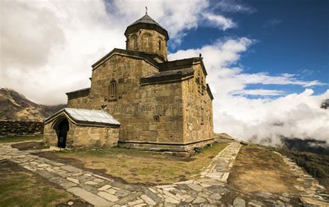 Christian Monastery in Georgia Stock Photo - Image of tourism, capital ...