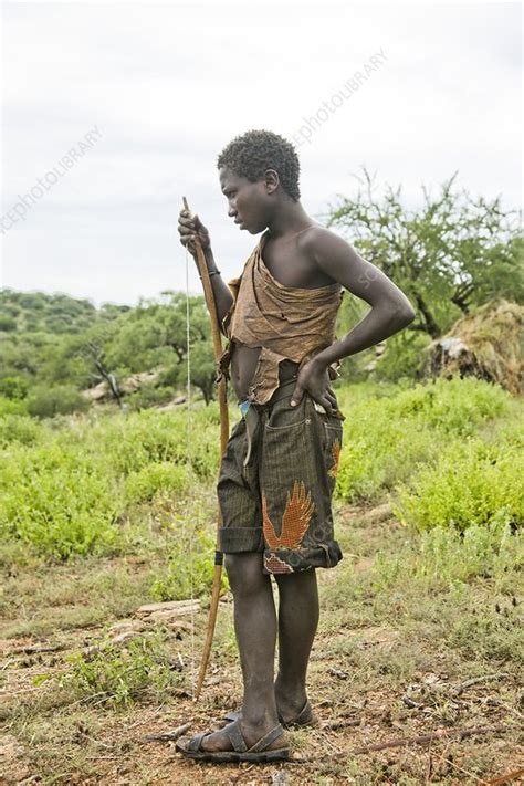 Hadzabe tribe, Tanzania - Stock Image - C022/3072 - Science Photo Library