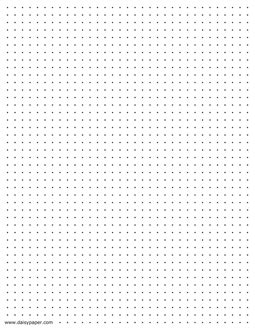 Printable Isometric Dot Paper – Daisy Paper