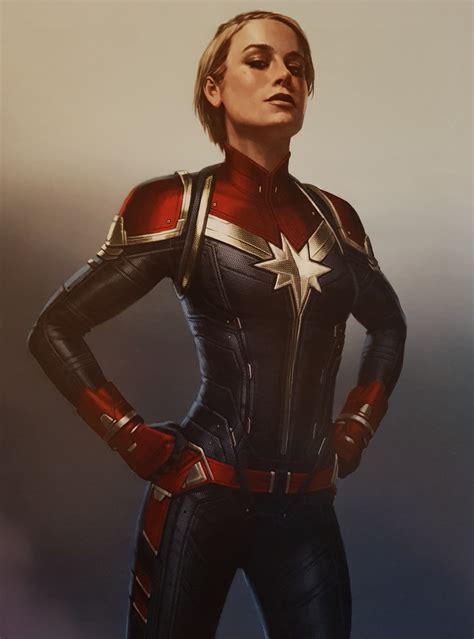 CAPTAIN MARVEL Concept Art Features Some Crazy Alternate Suit Designs And Her Binary Form