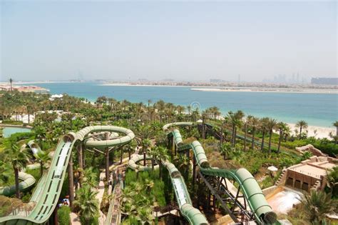 Aquaventure Waterpark of Atlantis the Palm Hotel Editorial Stock Photo - Image of hotel, tourism ...