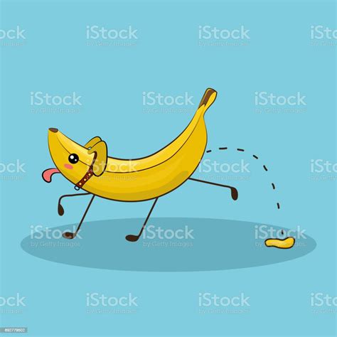 Bananadog Stock Illustration - Download Image Now - Vegetable, Backgrounds, Banana - iStock