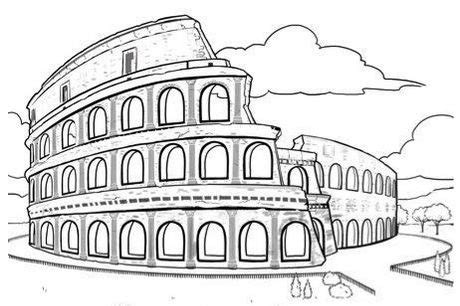 Famous Italy Landmarks Coloring Pages Coloring Pages