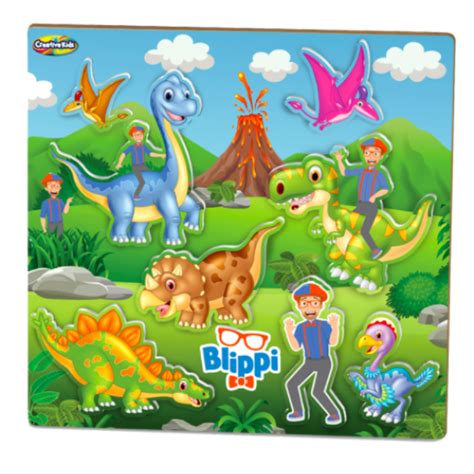 Blippi Dinosaur Puzzle