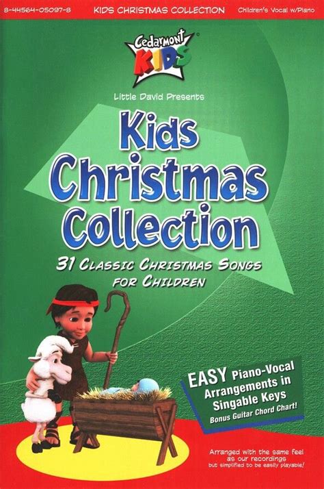 Kids Christmas Collection Front Cover Songbook | Classic christmas ...