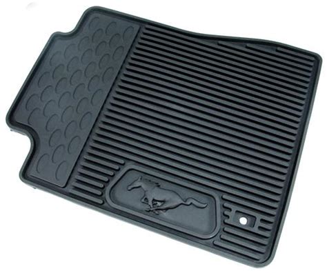 Ford mustang rubber floor mats pony