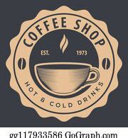 900+ Coffee Shop Logo Design Template Vector Clip Art | Royalty Free - GoGraph