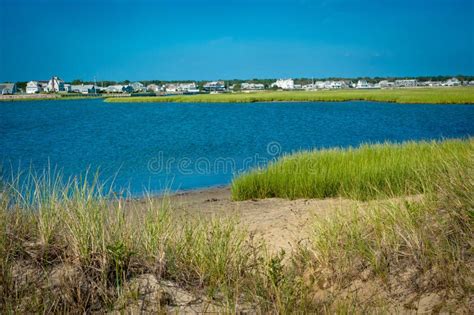 Estuary In Coastal Area Of Cape Cod, Massachusetts Stock Image - Image of idyllic, massachusetts ...