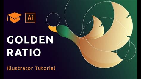 How to design a logo using golden ratio | Adobe Illustrator Tutorial ...