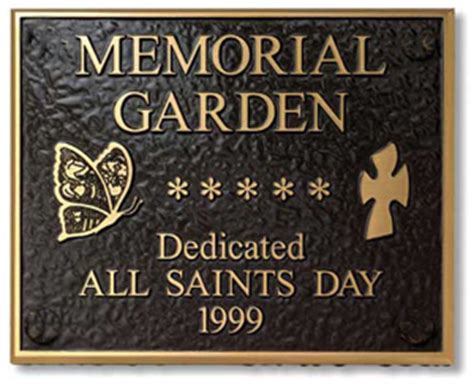 Memorial Plaques, bronze Memorial Plaques, outdoor memorial plaques mmemorial plaque with photo