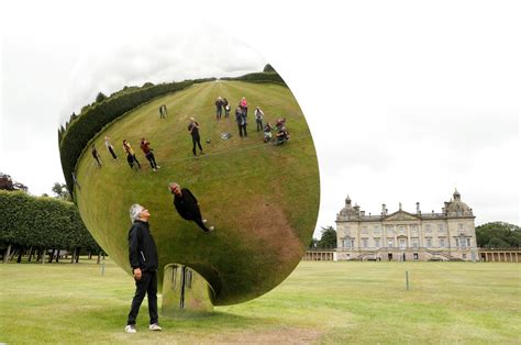 Indian-born sculptor Anish Kapoor opens latest show at Houghton Hall ...