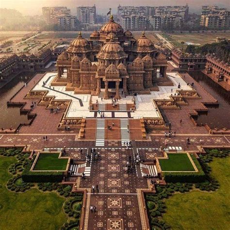 Akshardham Temple, New Delhi : pics | Temple india, Indian temple architecture, India architecture