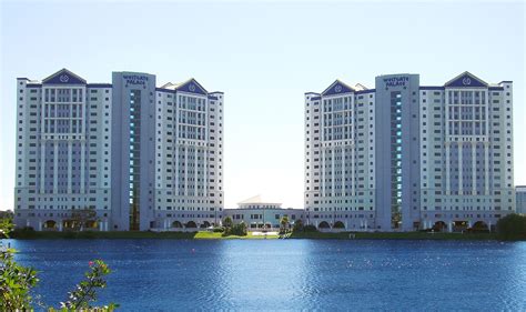 Westgate Palace in Orlando, Florida. This two-towers vacation resort features 408 fully ...