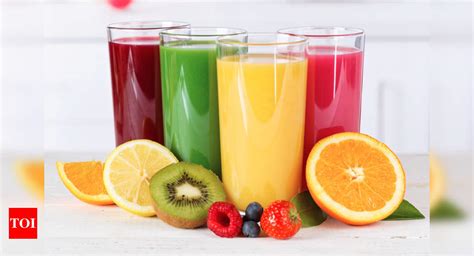 Are fruit juices healthy for you? - Times of India