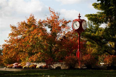 Fall foliage at Indiana University - James Brosher Photography