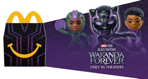 McDonald's 'Black Panther: Wakanda Forever Happy Meal' - Release date ...