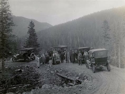 Opening Wolf Creek Pass, 1916. Wolf Creek, Old Pictures, Vintage Photography, Natural Wonders ...