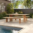 Anton Outdoor Teak Dining Table (72"–96") | West Elm