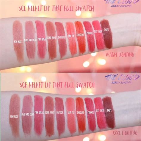 3ce velvet lip tint! | Lip tint, 3ce velvet lip tint, 3ce lip tint