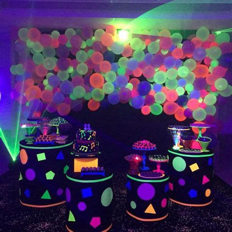 Super party neon decoration 80s theme 54+ Ideas